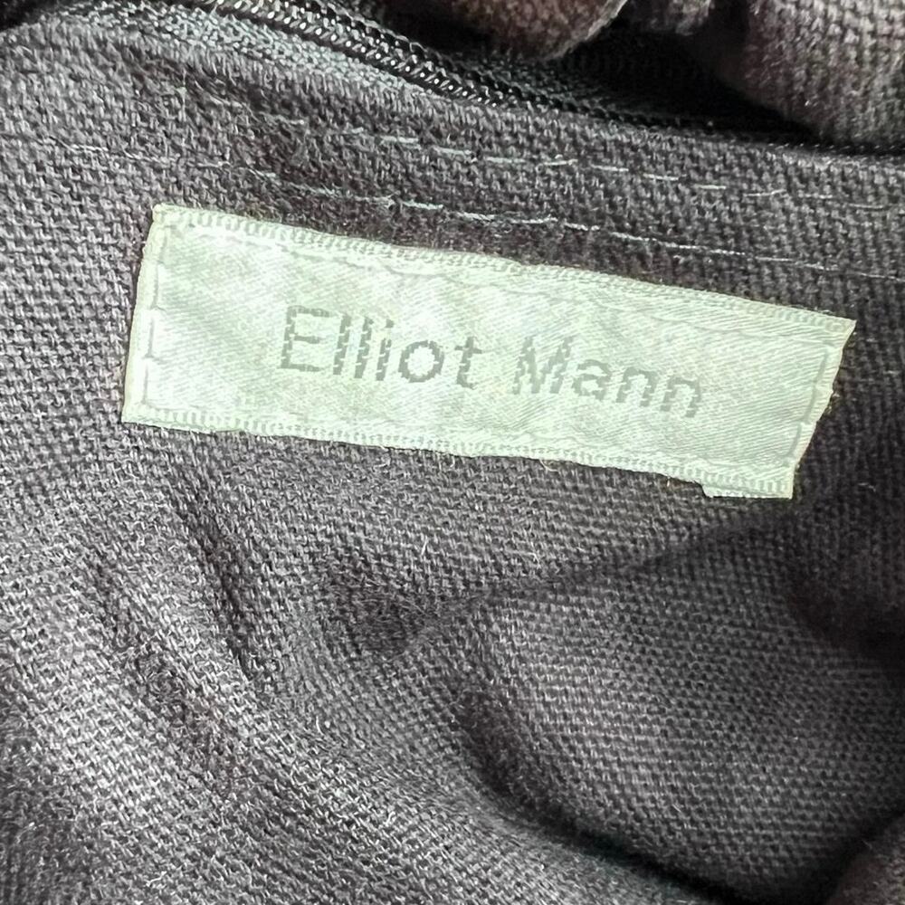 Elliott Mann WOW bag Purse Gray Charcoal Handmade - Picture 4 of 16